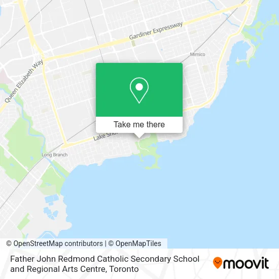 Father John Redmond Catholic Secondary School and Regional Arts Centre map