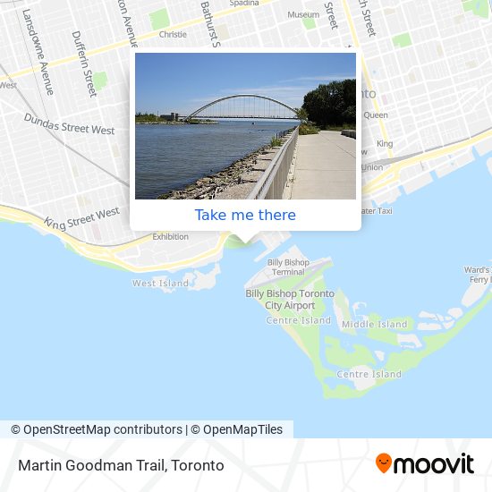 Martin Goodman Trail map