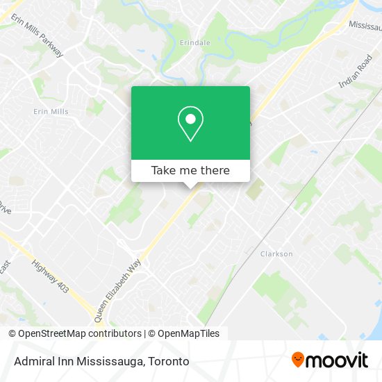 Admiral Inn Mississauga plan