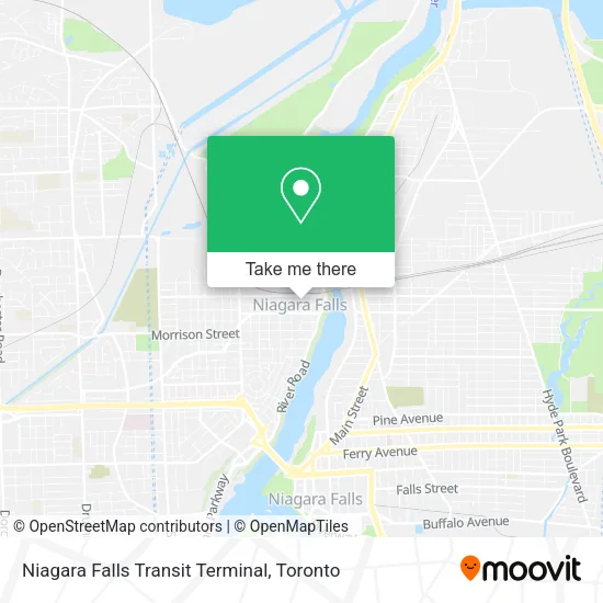 Niagara Falls Transit Terminal plan