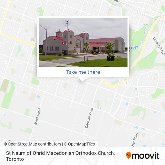 St Naum of Ohrid Macedonian Orthodox Church plan