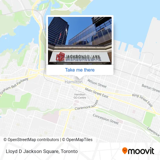 Lloyd D Jackson Square map