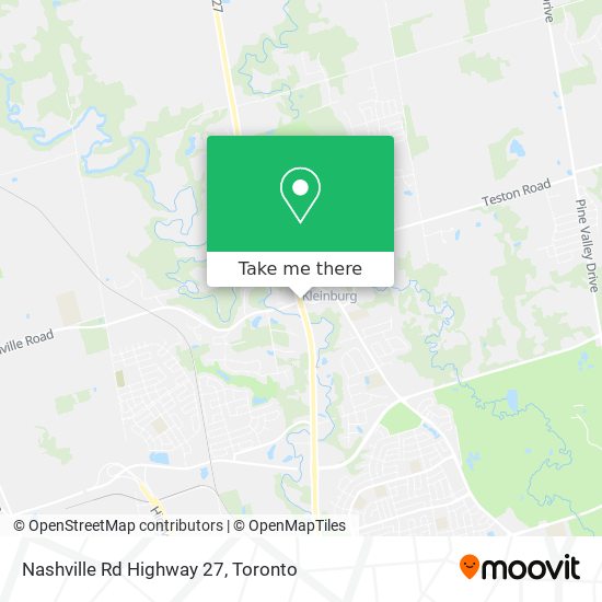 Nashville Rd Highway 27 map