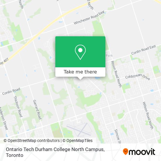 Ontario Tech Durham College North Campus plan