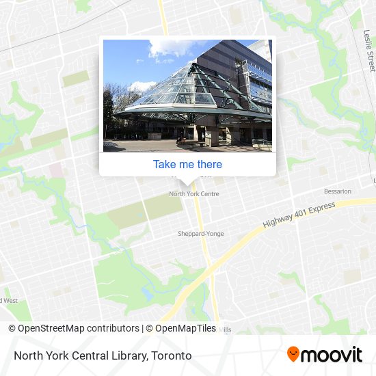 North York Central Library plan