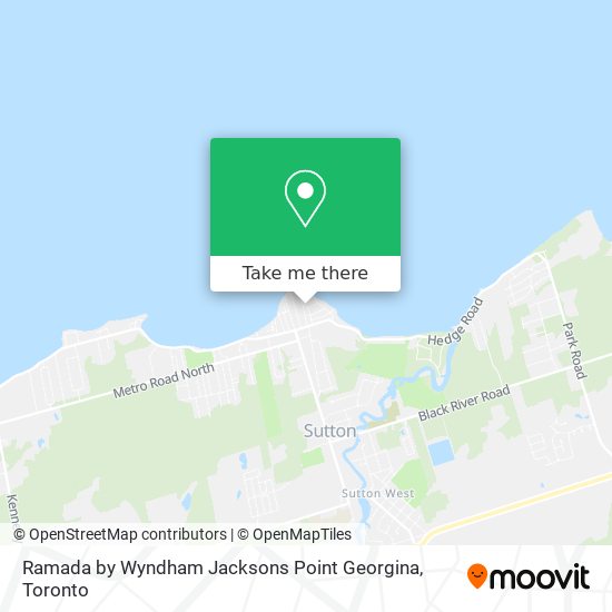 Ramada by Wyndham Jacksons Point Georgina map