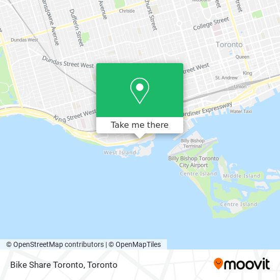 Bike Share Toronto map