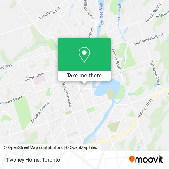 Twohey Home map