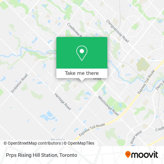 Prps Rising Hill Station map
