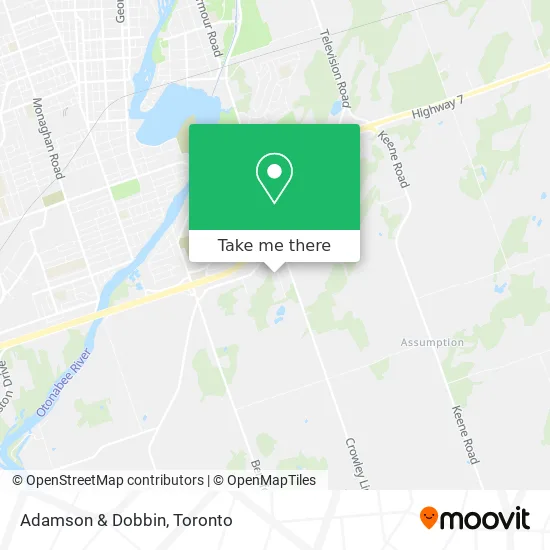 Adamson & Dobbin map