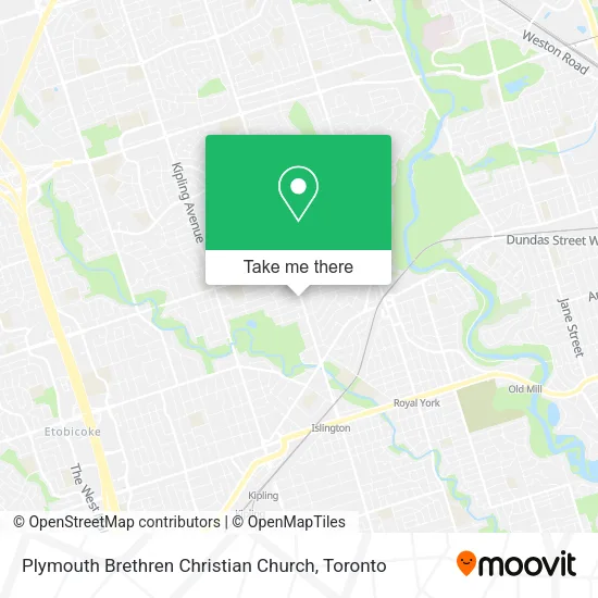 Plymouth Brethren Christian Church map