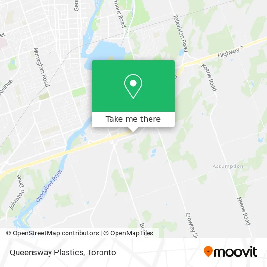 Queensway Plastics map