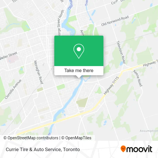Currie Tire & Auto Service map