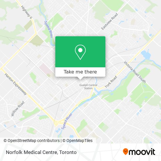 Norfolk Medical Centre map