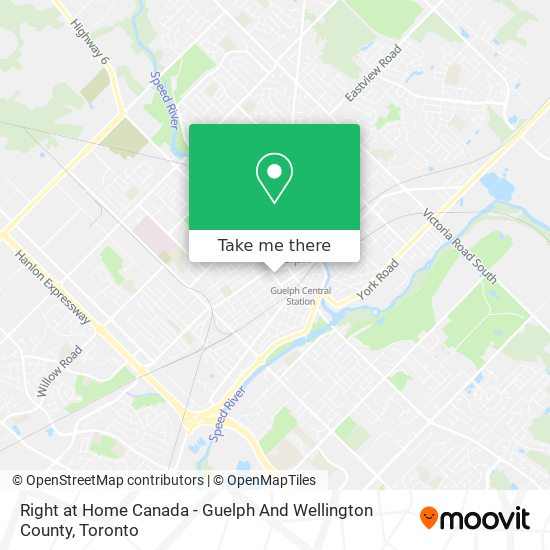 Right at Home Canada - Guelph And Wellington County plan