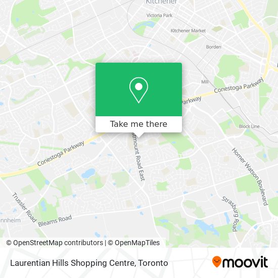 Laurentian Hills Shopping Centre map