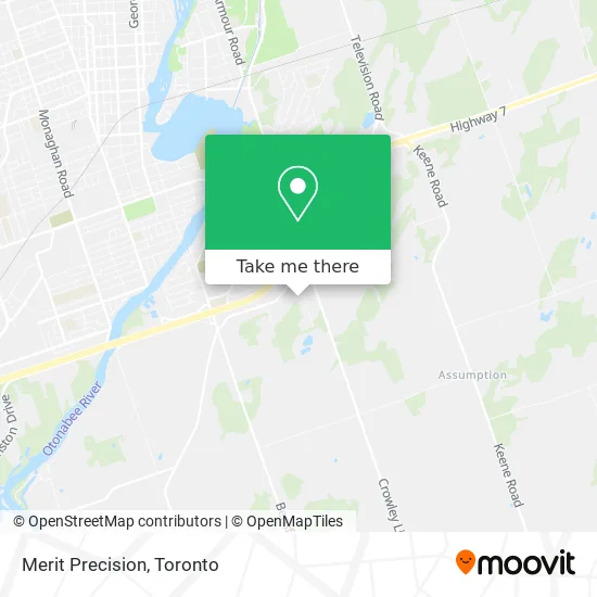 Merit Precision map
