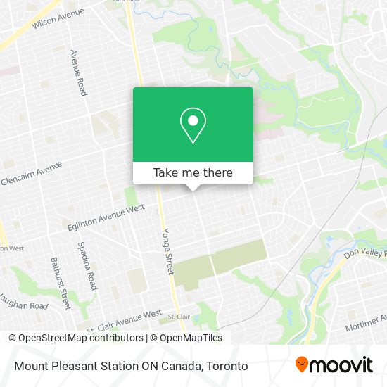 Mount Pleasant Station ON Canada plan