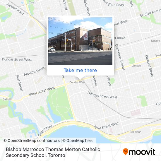 Bishop Marrocco Thomas Merton Catholic Secondary School plan