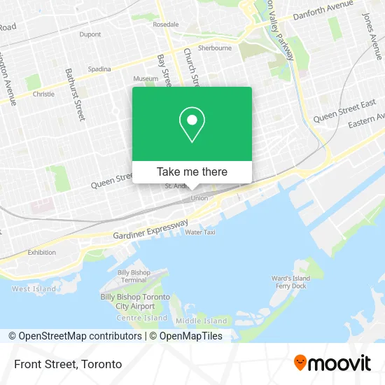 Front Street map