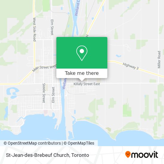 St-Jean-des-Brebeuf Church plan
