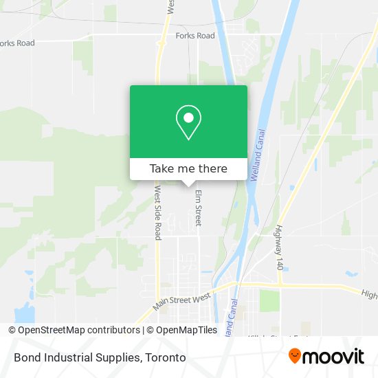 Bond Industrial Supplies map