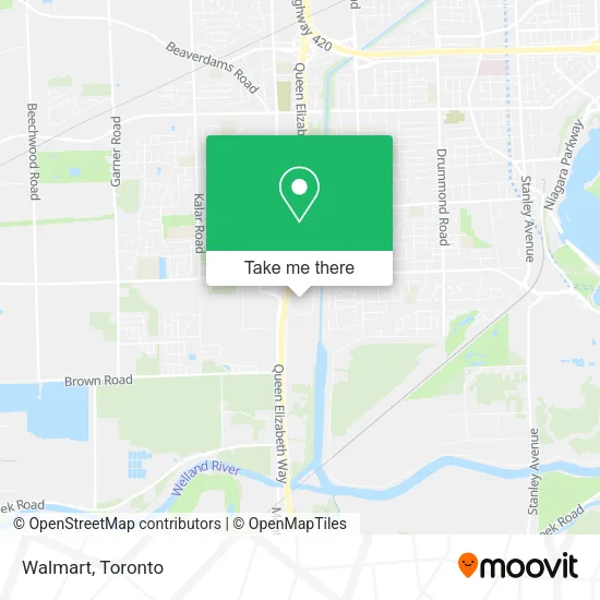 Walmart map
