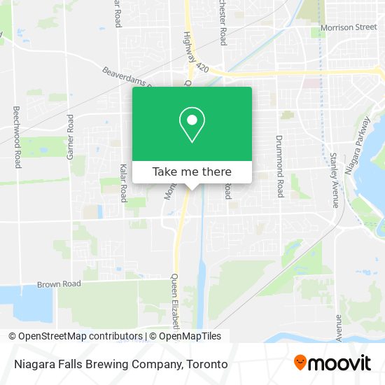 Niagara Falls Brewing Company map