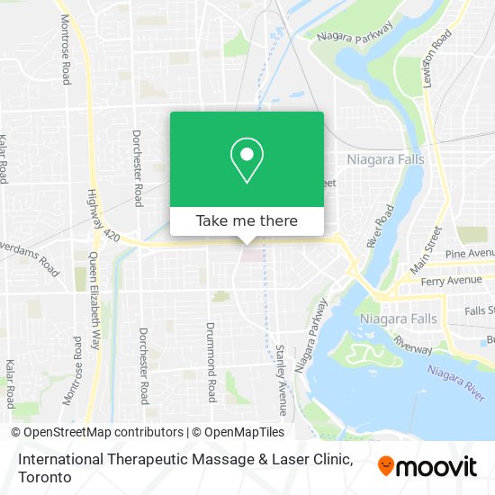 International Therapeutic Massage & Laser Clinic map