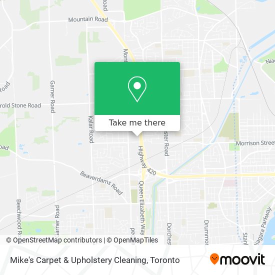 Mike's Carpet & Upholstery Cleaning map