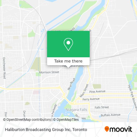Haliburton Broadcasting Group Inc map