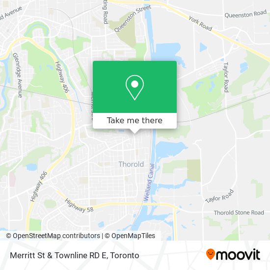 Merritt St & Townline RD E map