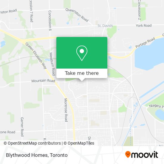 Blythwood Homes map