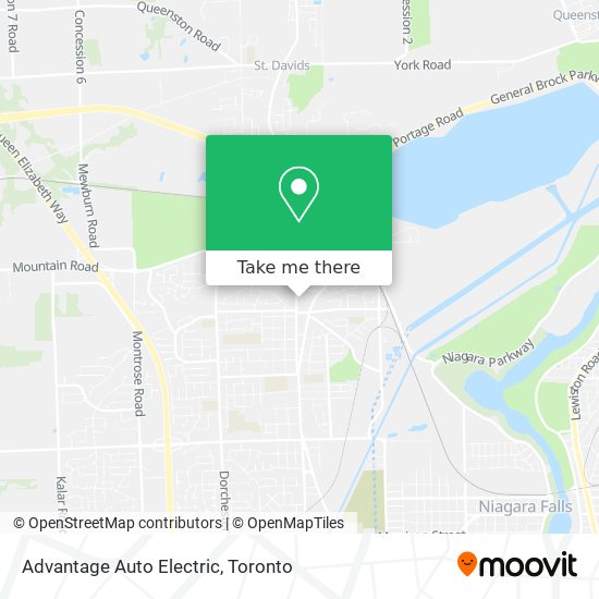 Advantage Auto Electric map