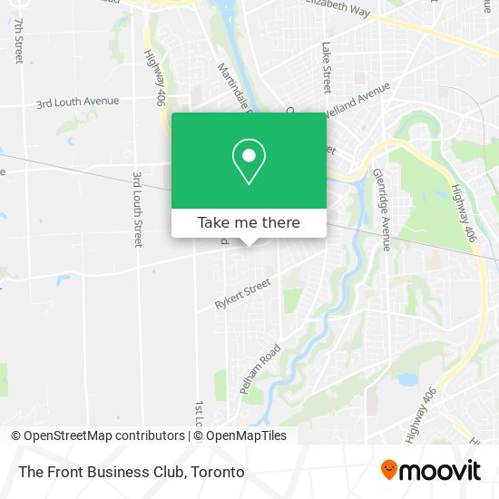 The Front Business Club map