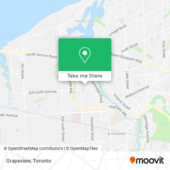 Grapeview map