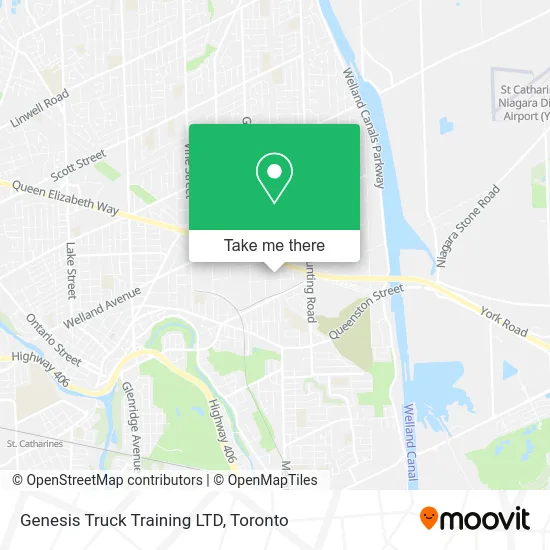 Genesis Truck Training LTD map
