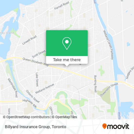 Billyard Insurance Group map