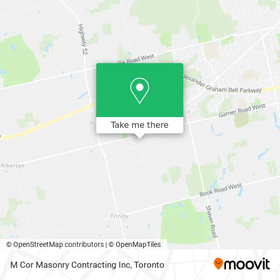 M Cor Masonry Contracting Inc map