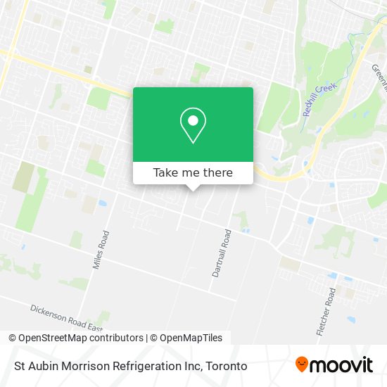 St Aubin Morrison Refrigeration Inc map