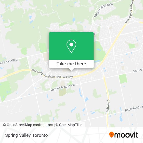Spring Valley map