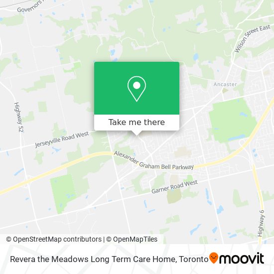 Revera the Meadows Long Term Care Home map