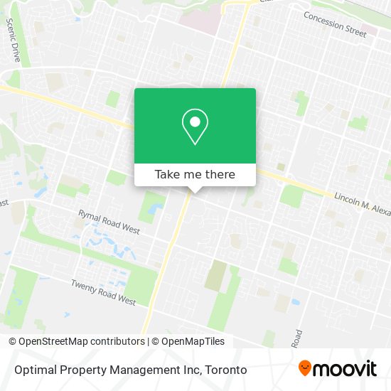 Optimal Property Management Inc map