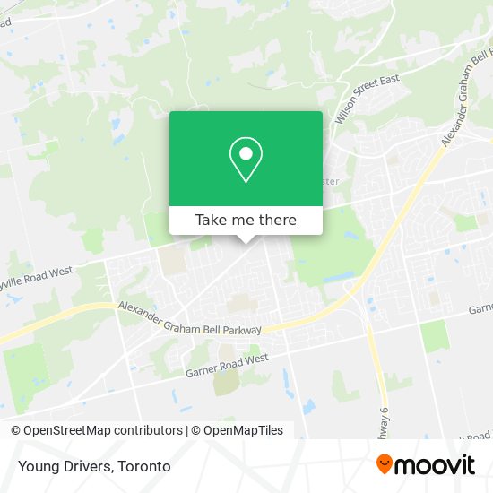Young Drivers map