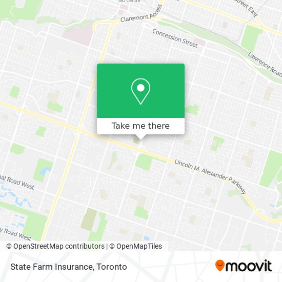 State Farm Insurance map