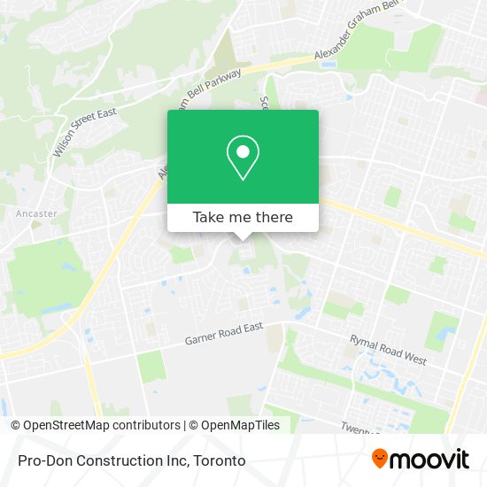 Pro-Don Construction Inc map