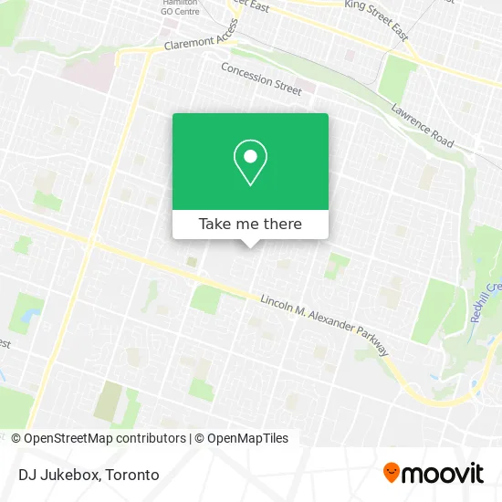DJ Jukebox map
