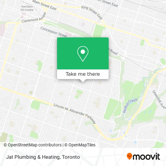 Jat Plumbing & Heating map