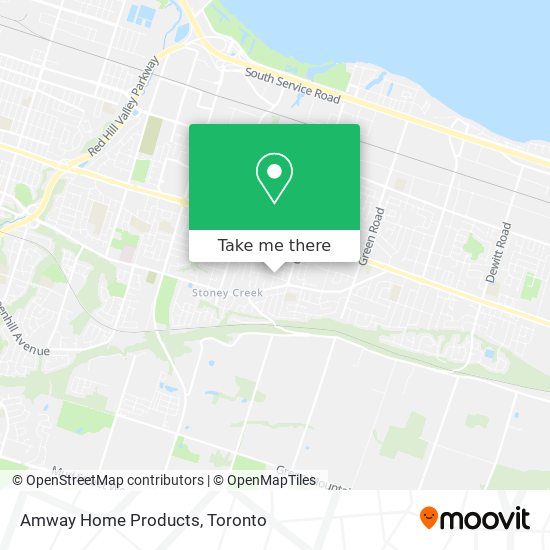 Amway Home Products map