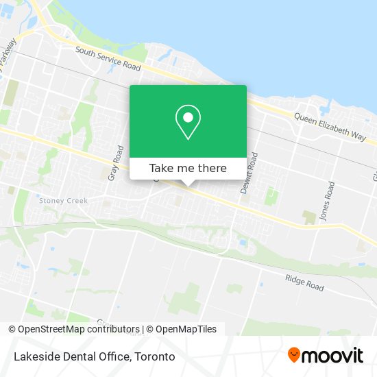 Lakeside Dental Office map